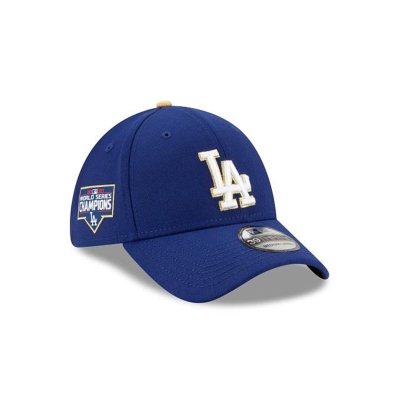 Los Angeles Dodgers Gorra | New Era MLB Gold Collection 39thirty Stretch Fit Cap Mexico - Azules